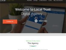 Tablet Screenshot of localtrust.net